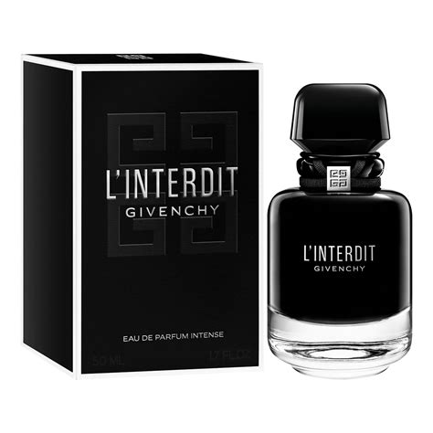 givenchy linterdit intense|Givenchy interdit black.